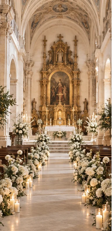 Interior de la ceremonia