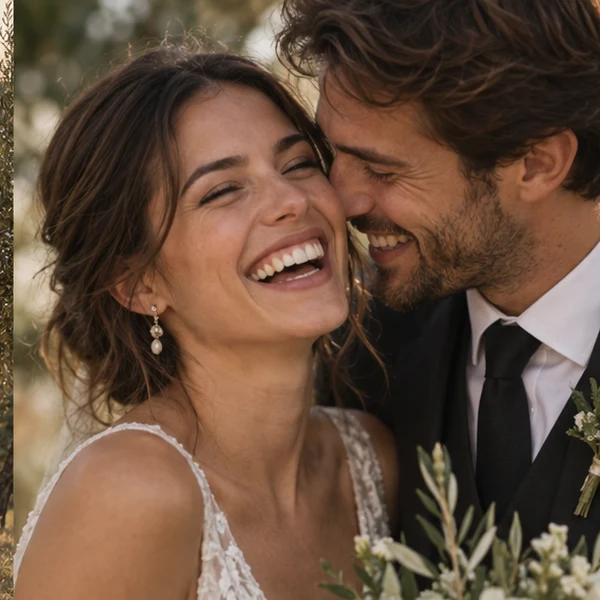 Pareja durante una celebración